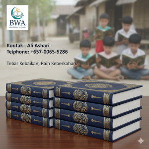 Ali Ashari Agen Resmi BWA (Badan Wakaf Alquran)